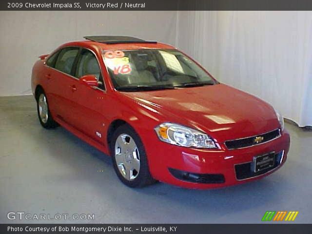 2009 Chevrolet Impala SS in Victory Red