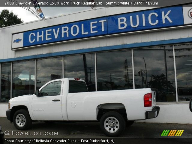 2008 Chevrolet Silverado 1500 Work Truck Regular Cab in Summit White