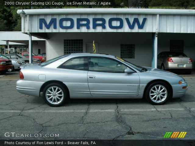 2000 Chrysler Sebring LXi Coupe in Ice Silver Metallic