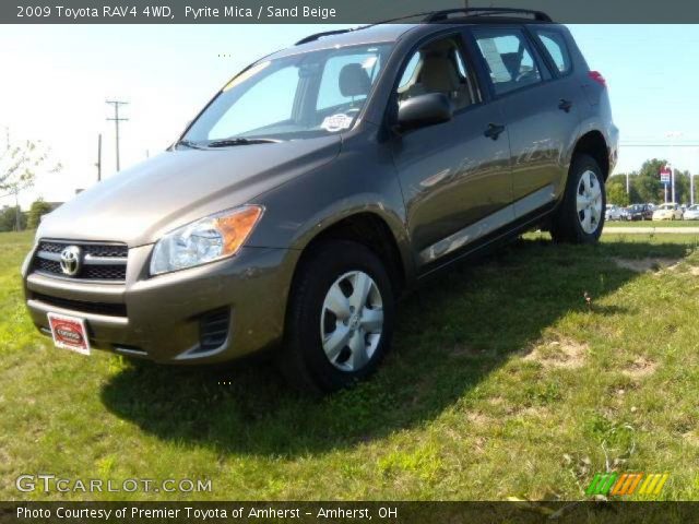 2009 Toyota RAV4 4WD in Pyrite Mica