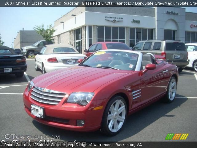 2007 Chrysler Crossfire Limited Roadster in Blaze Red Crystal Pearlcoat