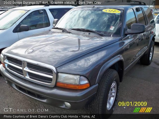 2002 Dodge Durango SLT 4x4 in Graphite Metallic