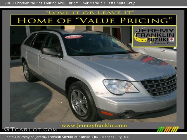 2008 Chrysler Pacifica Touring AWD in Bright Silver Metallic