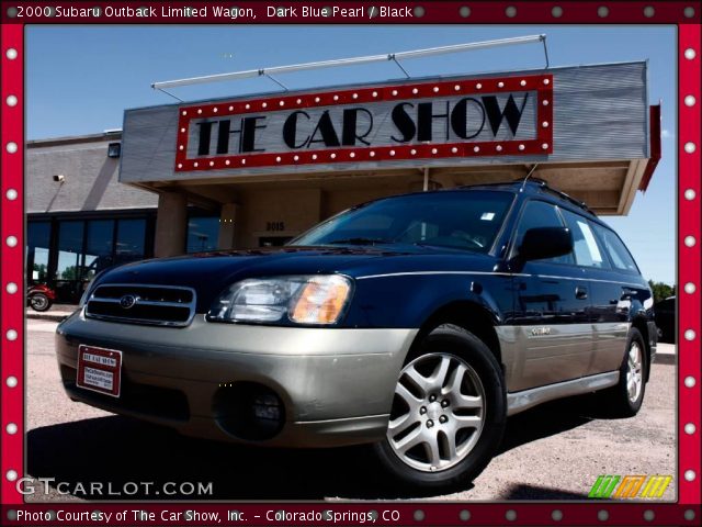 2000 Subaru Outback Limited Wagon in Dark Blue Pearl