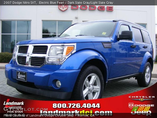 2007 Dodge Nitro SXT in Electric Blue Pearl