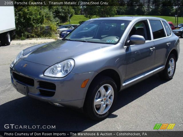 2005 Porsche Cayenne S in Titanium Metallic