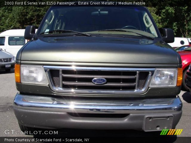 2003 Ford E Series Van E150 Passenger in Estate Green Metallic
