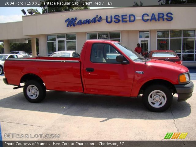 2004 Ford F150 XL Heritage Regular Cab in Bright Red
