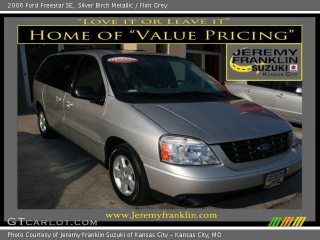 2006 Ford Freestar SE in Silver Birch Metallic