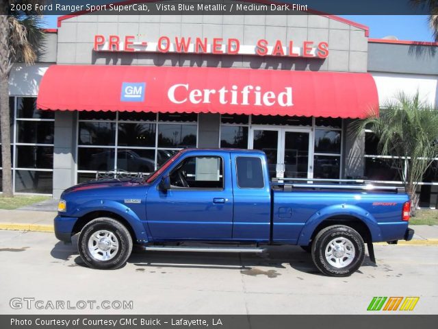 2008 Ford Ranger Sport SuperCab in Vista Blue Metallic