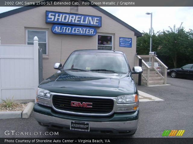 2002 GMC Sierra 1500 SLT Extended Cab in Polo Green Metallic