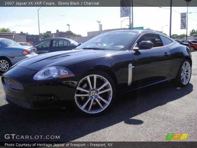 2007 Jaguar XK XKR Coupe in Ebony Black