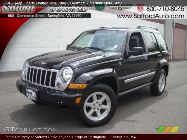 2007 Jeep Liberty Limited 4x4 in Black Clearcoat