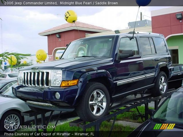 2006 Jeep Commander Limited in Midnight Blue Pearl