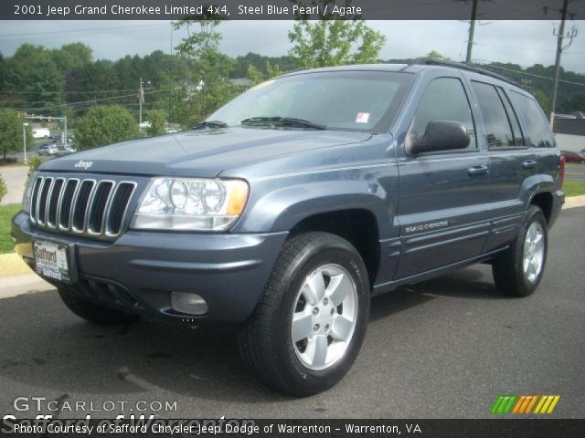2001 Jeep Grand Cherokee Limited 4x4 in Steel Blue Pearl