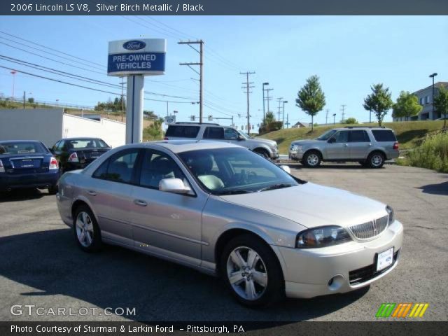 2006 Lincoln LS V8 in Silver Birch Metallic