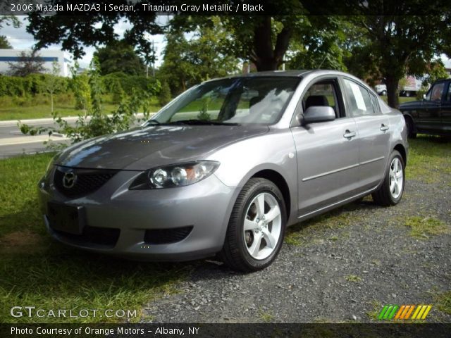 2006 Mazda MAZDA3 i Sedan in Titanium Gray Metallic