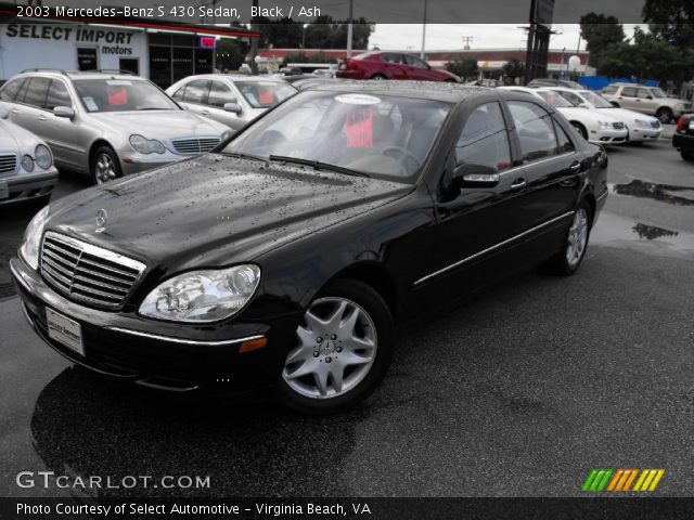 2003 Mercedes-Benz S 430 Sedan in Black