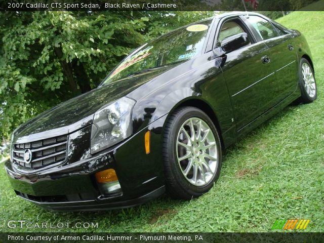 2007 Cadillac CTS Sport Sedan in Black Raven