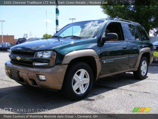 2003 Chevrolet TrailBlazer LTZ 4x4 in Dark Green Metallic