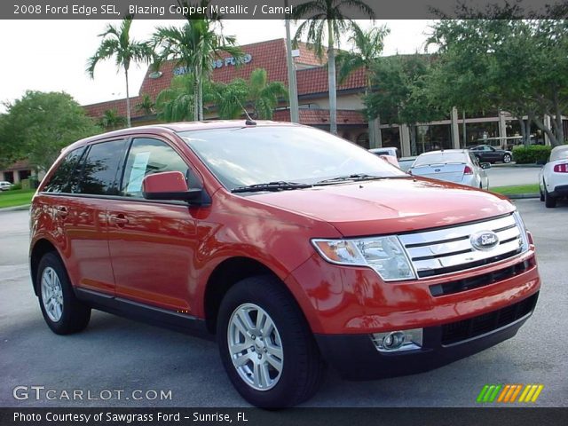 2008 Ford Edge SEL in Blazing Copper Metallic