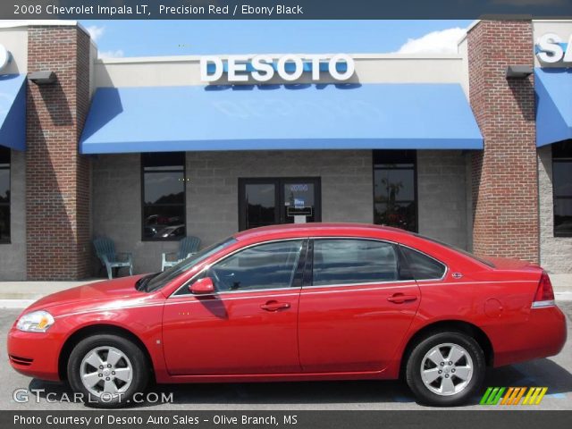 2008 Chevrolet Impala LT in Precision Red