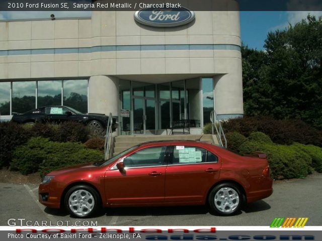 2010 Ford Fusion SE in Sangria Red Metallic