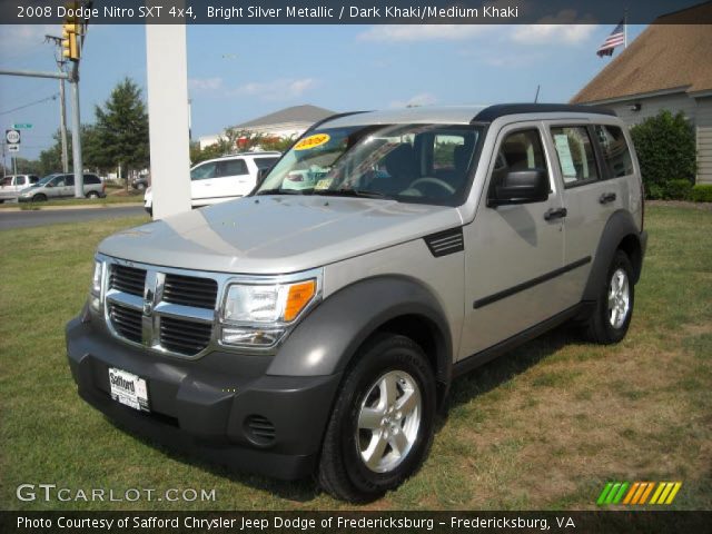 2008 Dodge Nitro SXT 4x4 in Bright Silver Metallic