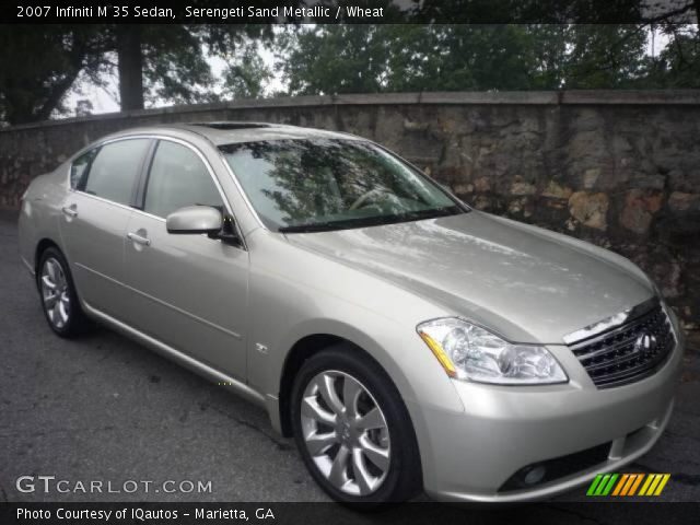 2007 Infiniti M 35 Sedan in Serengeti Sand Metallic