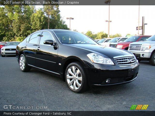 2007 Infiniti M 35x Sedan in Black Obsidian