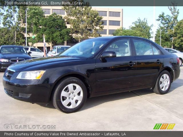2008 Hyundai Sonata GLS in Ebony Black