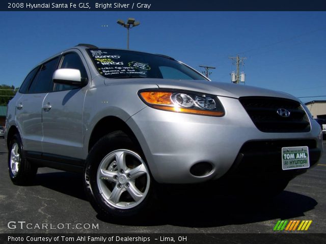 2008 Hyundai Santa Fe GLS in Bright Silver