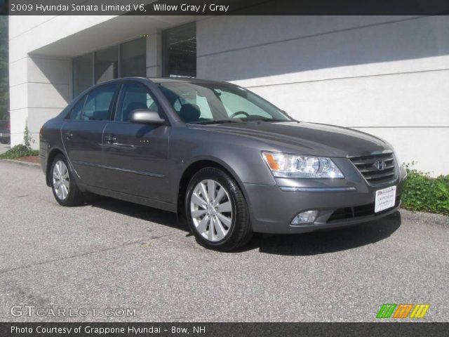 2009 Hyundai Sonata Limited V6 in Willow Gray
