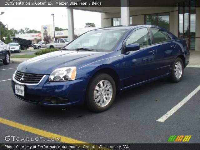 2009 Mitsubishi Galant ES in Maizen Blue Pearl