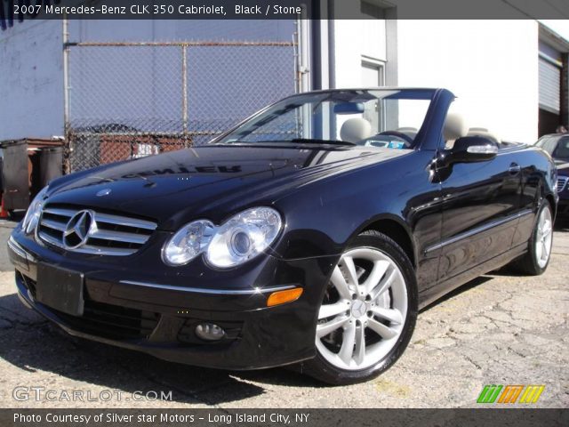 2007 Mercedes-Benz CLK 350 Cabriolet in Black