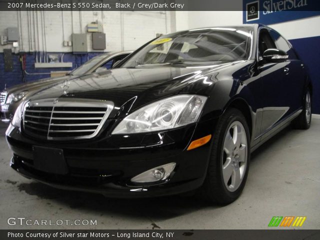 2007 Mercedes-Benz S 550 Sedan in Black