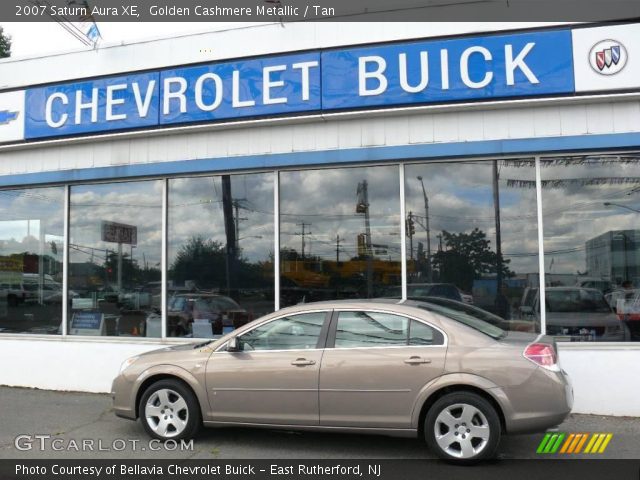 2007 Saturn Aura XE in Golden Cashmere Metallic