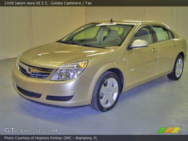 2008 Saturn Aura XE 3.5 in Golden Cashmere