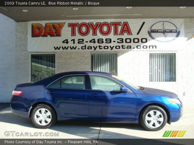 2009 Toyota Camry LE in Blue Ribbon Metallic