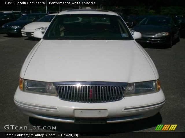 1995 Lincoln Continental  in Performance White