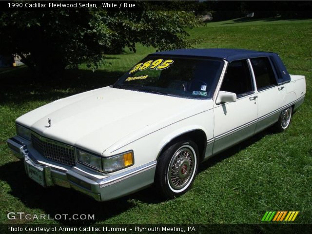1990 Cadillac Fleetwood Sedan in White