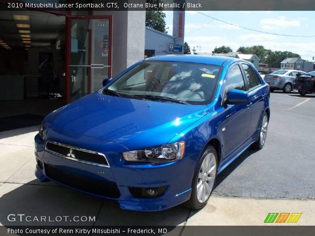 2010 Mitsubishi Lancer Sportback GTS in Octane Blue Metallic