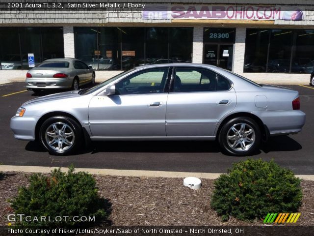 2001 Acura TL 3.2 in Satin Silver Metallic