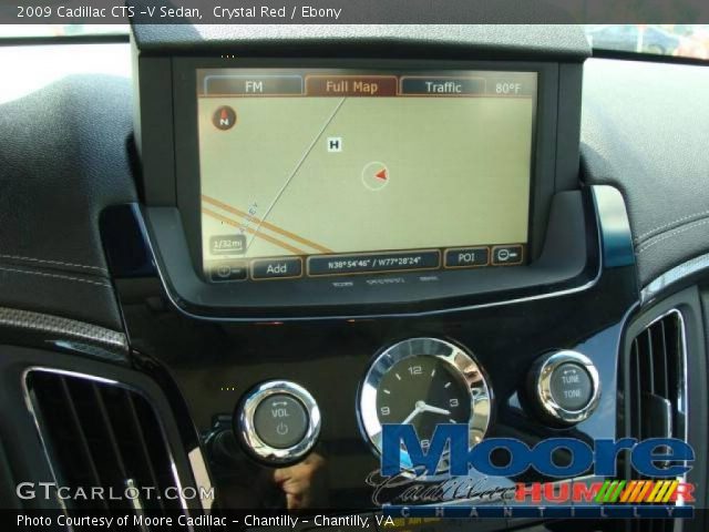 2009 Cadillac CTS -V Sedan in Crystal Red