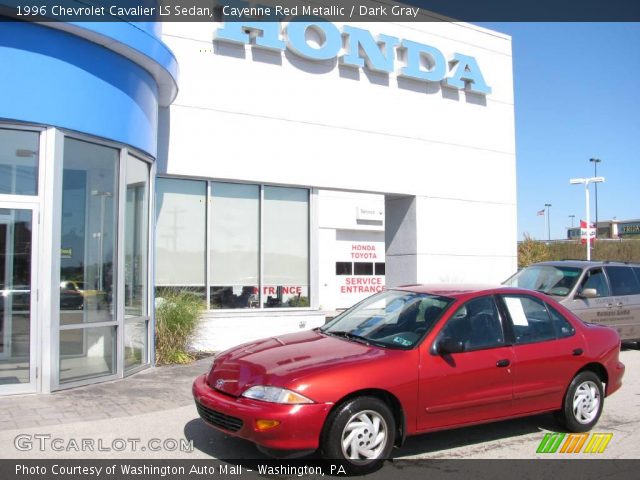 1996 Chevrolet Cavalier LS Sedan in Cayenne Red Metallic