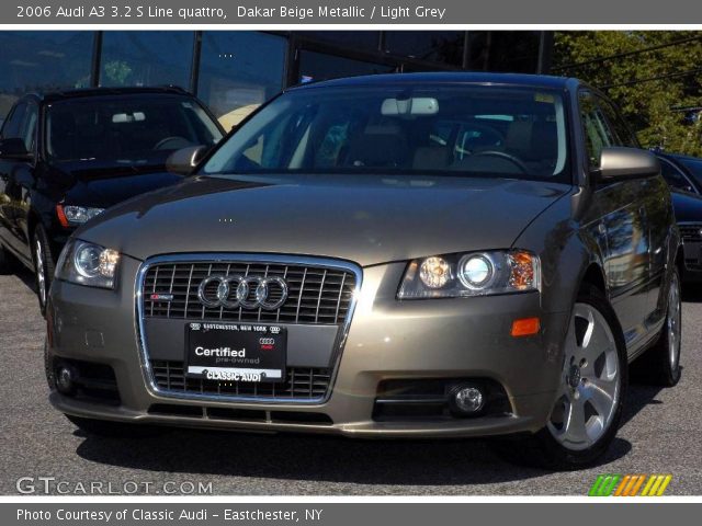 2006 Audi A3 3.2 S Line quattro in Dakar Beige Metallic