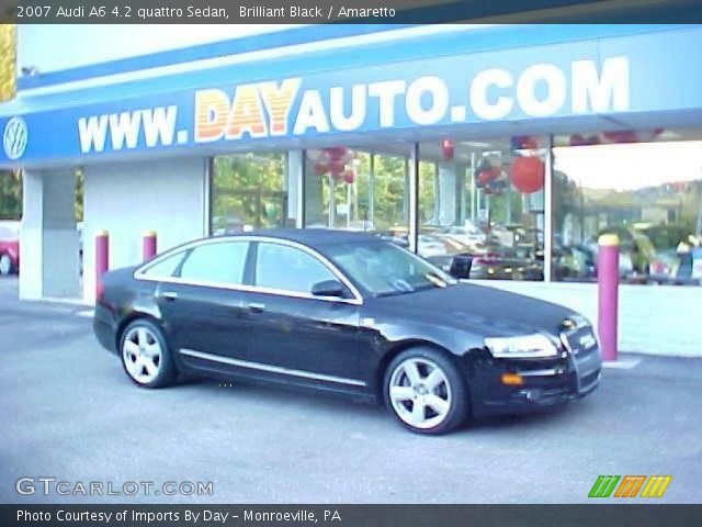 2007 Audi A6 4.2 quattro Sedan in Brilliant Black