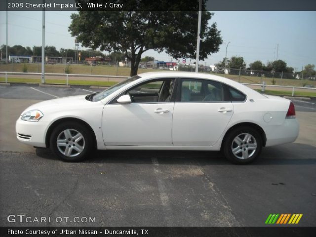 2008 Chevrolet Impala LS in White