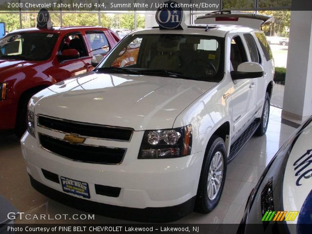 2008 Chevrolet Tahoe Hybrid 4x4 in Summit White