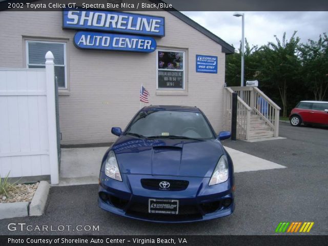 2002 Toyota Celica GT in Spectra Blue Mica
